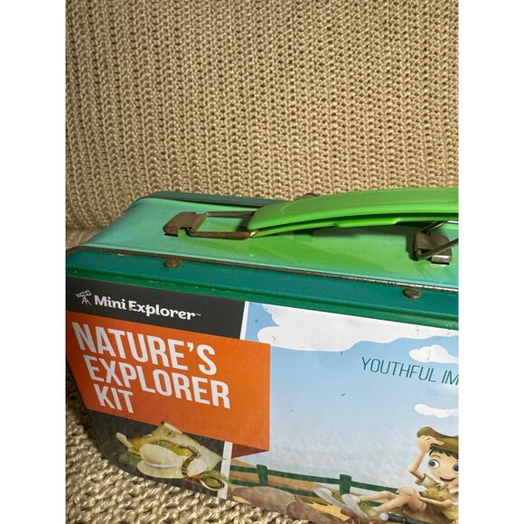 Natures Explorer Kit For Kids w/ Binoculars Compass LED Flashlight & Magnifier - Picture 8 of 9